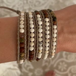 Tatiana Filippova Stone Five Wrap Bracelet